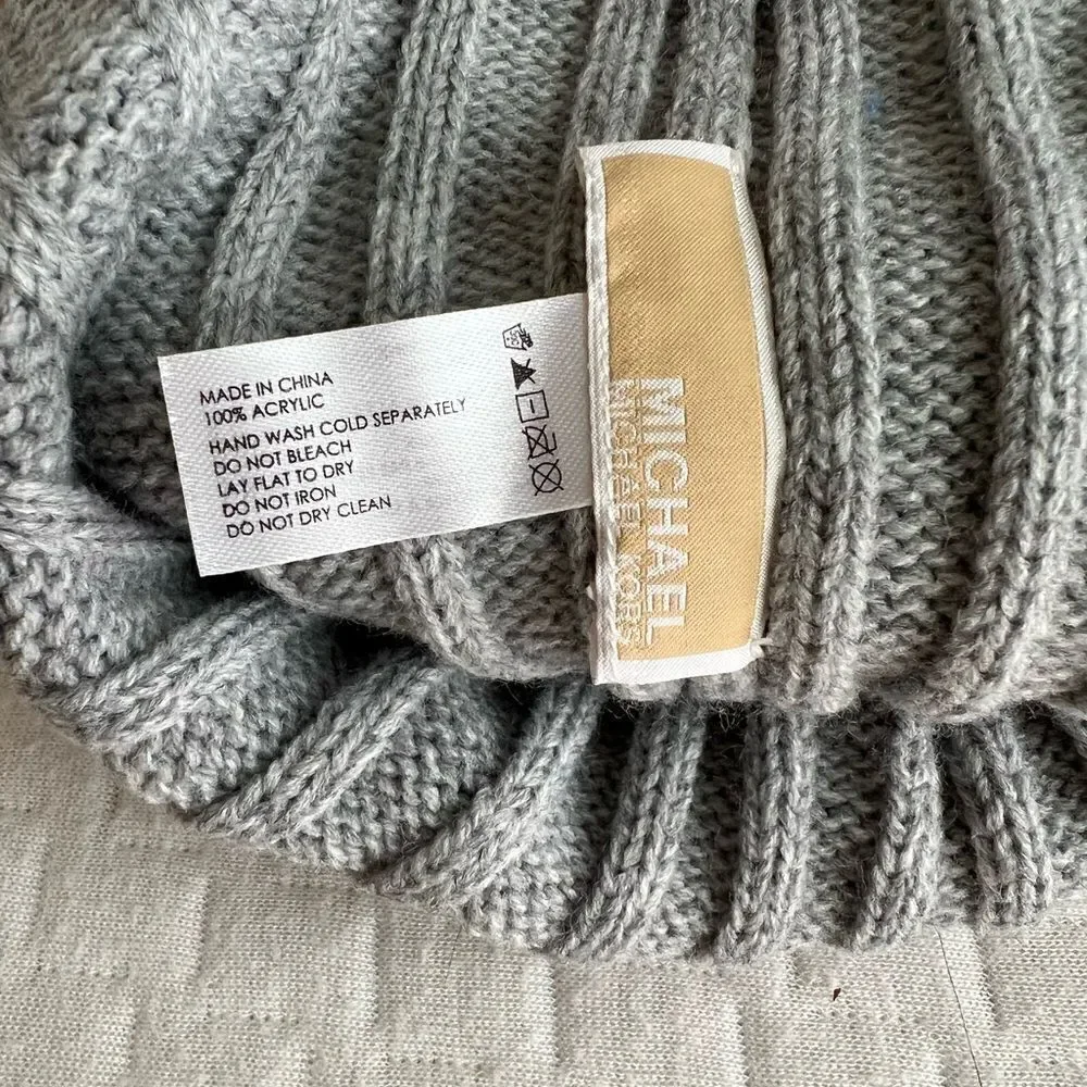 Michael Kors Women gray beanie hat